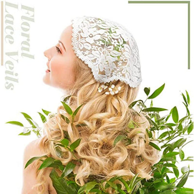 Velo Nupcial Musulmán con Patrón Floral - Image 10