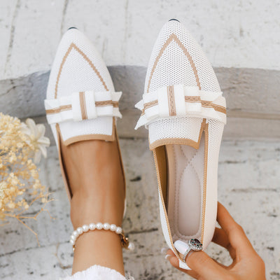 Zapatos Cómodos con Moño Decorativo - Estilo Casual Versátil - Image 15