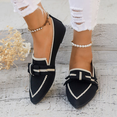 Zapatos Cómodos con Moño Decorativo - Estilo Casual Versátil - Image 16