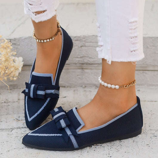 Zapatos Cómodos con Moño Decorativo - Estilo Casual Versátil - Image 17