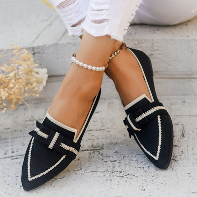 Zapatos Cómodos con Moño Decorativo - Estilo Casual Versátil - Image 24