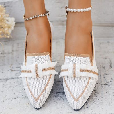 Zapatos Cómodos con Moño Decorativo - Estilo Casual Versátil - Image 26