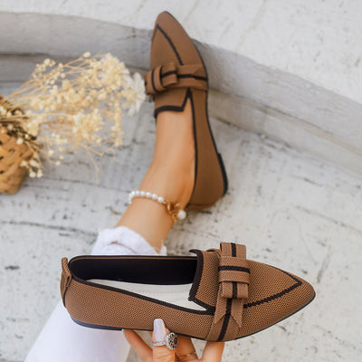 Zapatos Cómodos con Moño Decorativo - Estilo Casual Versátil - Image 33