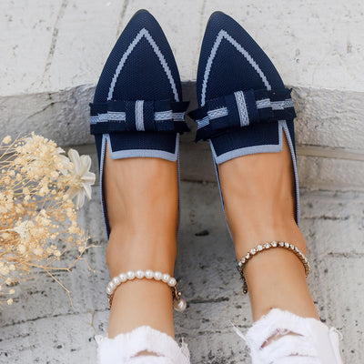 Zapatos Cómodos con Moño Decorativo - Estilo Casual Versátil - Image 38