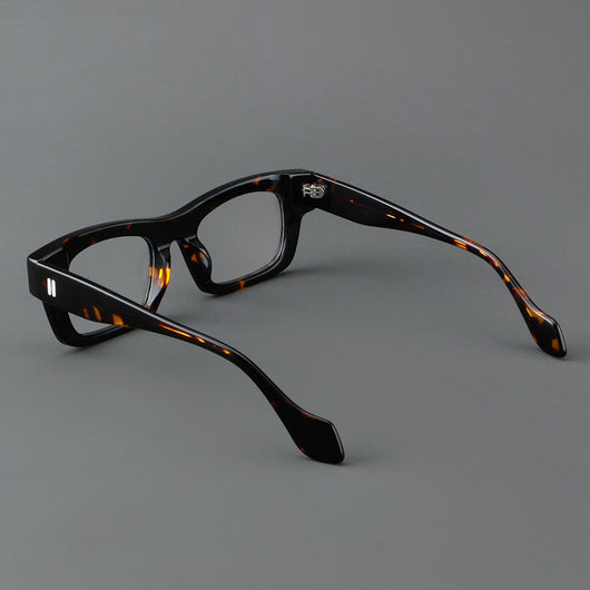 Gafas Retro de Marco Patchwork con Cristales Gruesos - Image 20