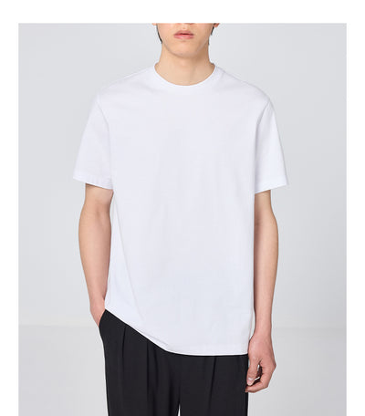 Playera Básica Cuello Redondo Color Sólido con Efecto Fresco - Image 10
