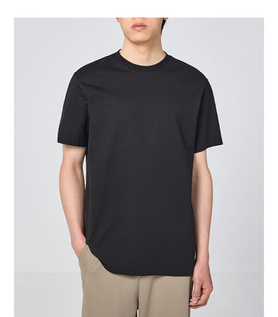 Playera Básica Cuello Redondo Color Sólido con Efecto Fresco - Image 16