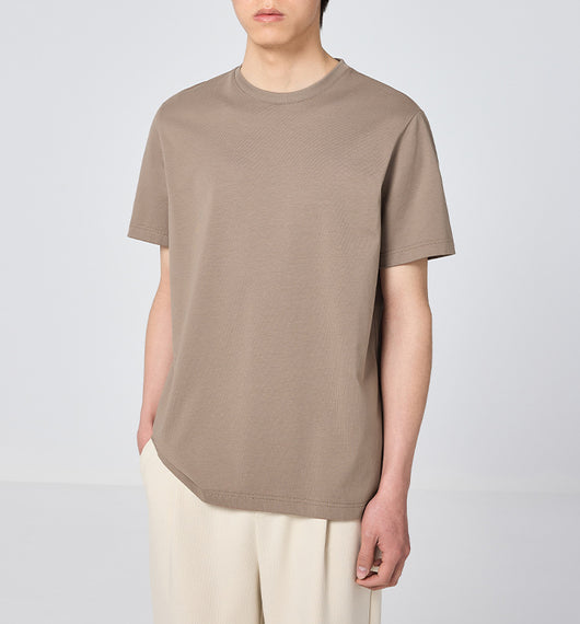 Playera Básica Cuello Redondo Color Sólido con Efecto Fresco - Image 28