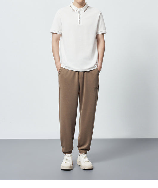 Polo Camiseta Algodón Peinado Mercerizado con Rayas en Contraste - Image 13