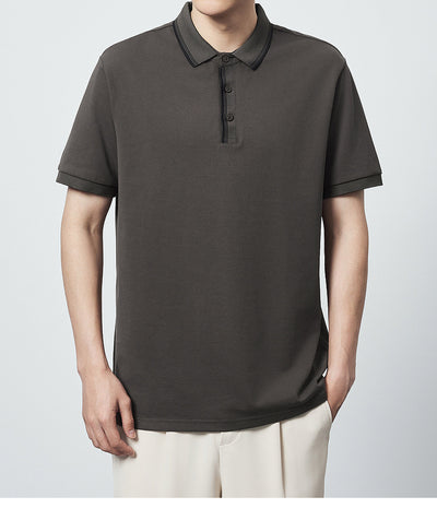 Polo Camiseta Algodón Peinado Mercerizado con Rayas en Contraste - Image 22