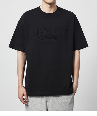 Camiseta Suelta de Algodón con Estampado de Letras y Cuello Redondo - Image 19