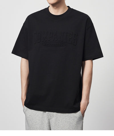 Camiseta Suelta de Algodón con Estampado de Letras y Cuello Redondo - Image 22