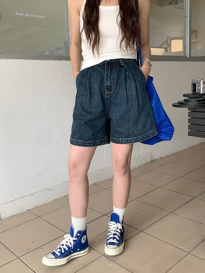 Pantalón Cropped Casual de Talle Alto con Pliegues Reductores - Image 68