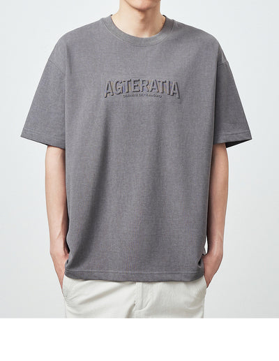 Playera con Estampado de Letras Tridimensionales - Image 15