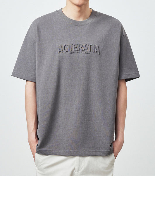 Playera con Estampado de Letras Tridimensionales - Image 15