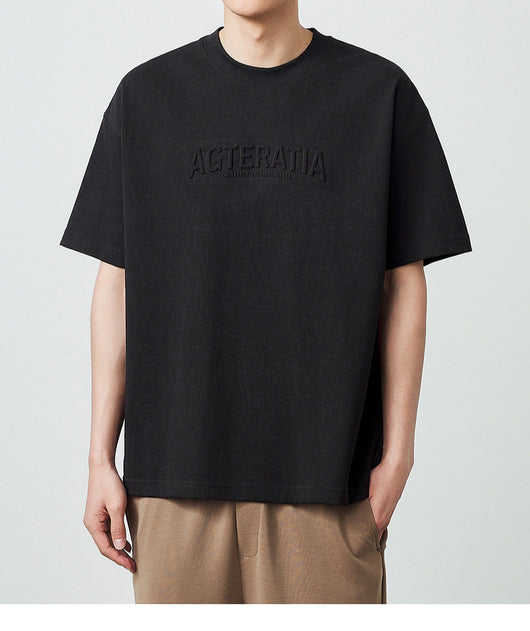 Playera con Estampado de Letras Tridimensionales - Image 16