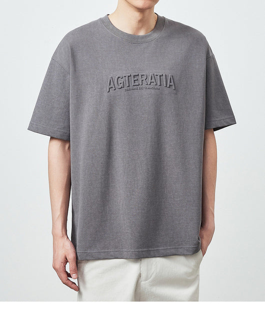 Playera con Estampado de Letras Tridimensionales - Image 17