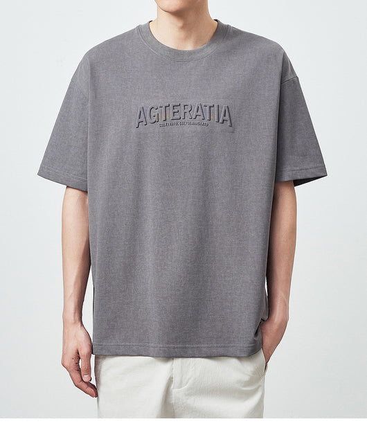Playera con Estampado de Letras Tridimensionales - Image 18