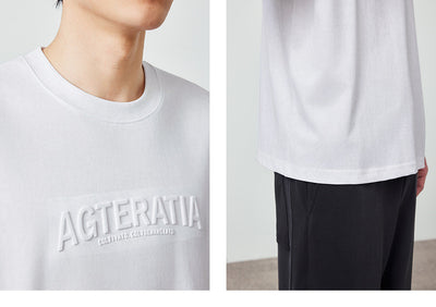 Playera con Estampado de Letras Tridimensionales - Image 22