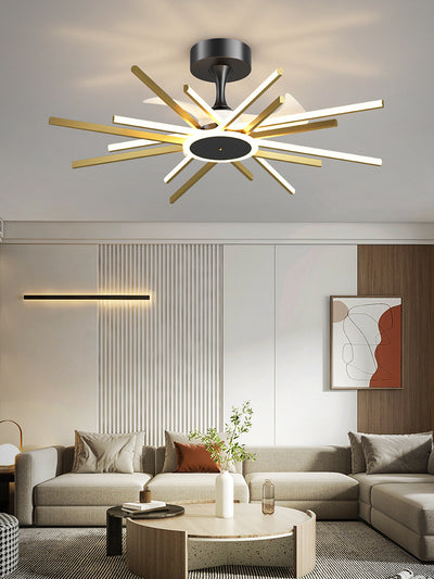Lámpara Ventilador de Techo Nórdico Luxury - Diseño Moderno y Minimalista - Image 15