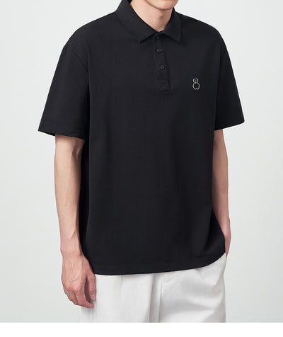 Polo Shirt Perla con Textura Embossing para Hombre - Image 12