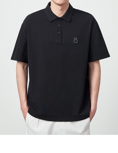 Polo Shirt Perla con Textura Embossing para Hombre - Image 13