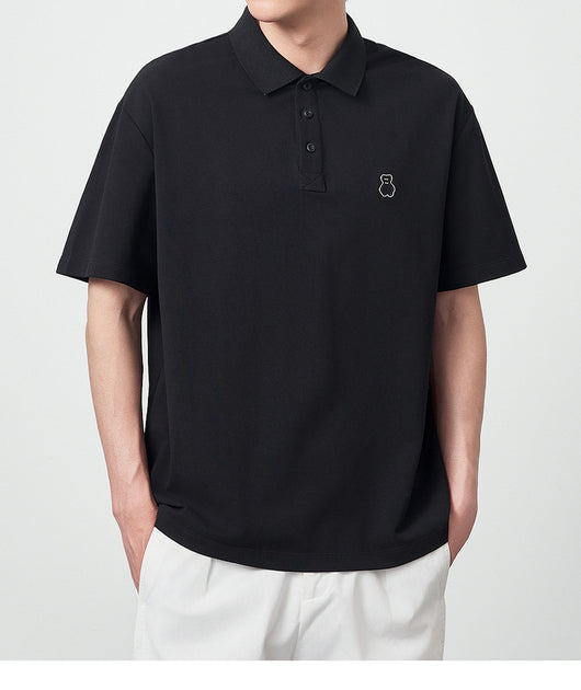 Polo Shirt Perla con Textura Embossing para Hombre - Image 15
