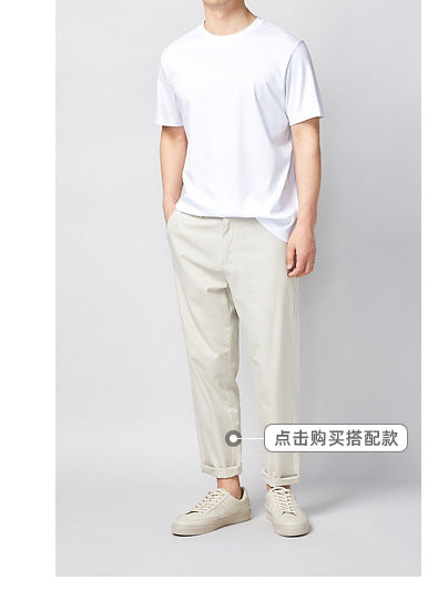 Camiseta de Algodón Pima Tratado con Amoníaco - Manga Corta - Image 30