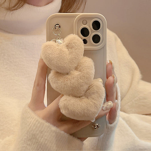 Funda Corazón Suave para Teléfono con Pulsera de Silicona - Image 12