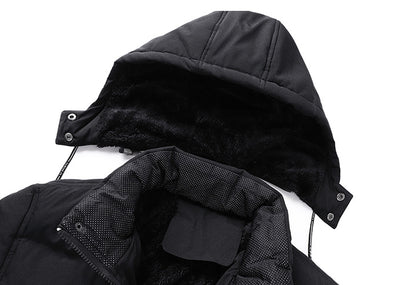 Chaqueta Corta de Algodón con Gorro Desmontable - Image 6