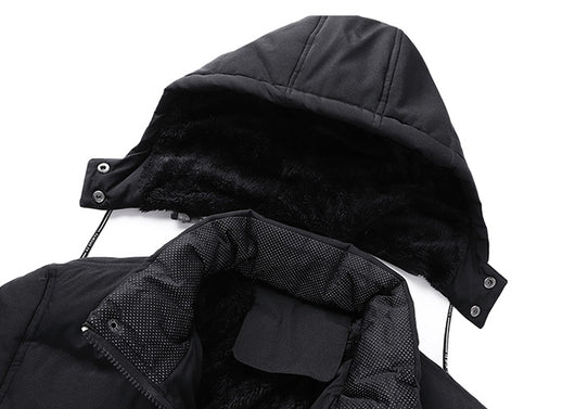 Chaqueta Corta de Algodón con Gorro Desmontable - Image 6