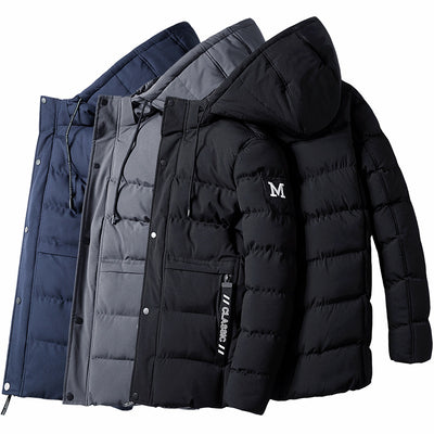 Chaqueta Corta de Algodón con Gorro Desmontable - Image 16