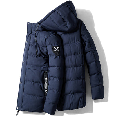 Chaqueta Corta de Algodón con Gorro Desmontable - Image 18