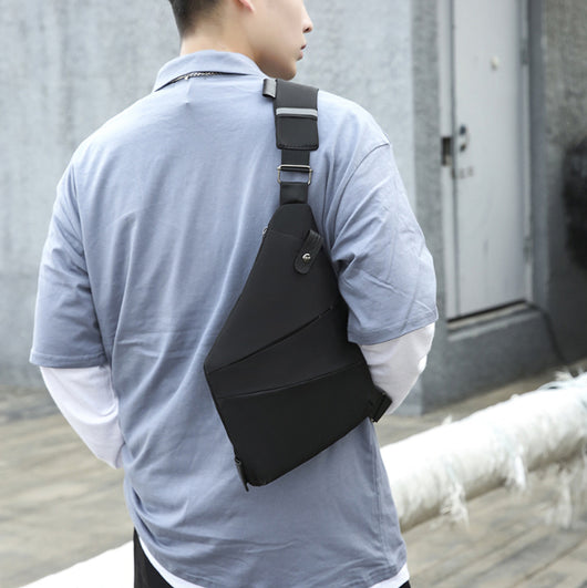 Mochila Deportiva Multifuncional con Bolsa de Pecho para Hombre - Image 11