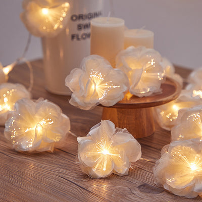 Guirnalda LED de Mariposas y Orquídeas para Decoración Exterior - Image 10