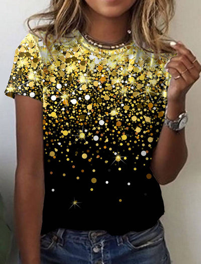 Blusa Retro Abstracta con Estampado Europeo Moderno - Image 30