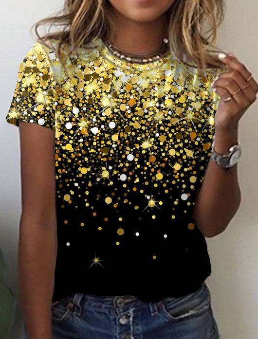 Blusa Retro Abstracta con Estampado Europeo Moderno - Image 30