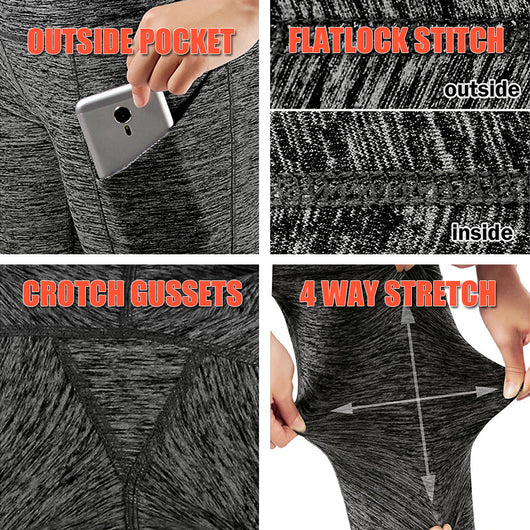 Leggings Deportivos de Cintura Alta con Control Abdominal y Bolsillos - Image 16