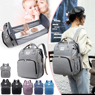 Mochila Maternal Transformable - Bolsa de Dormir Multifuncional para Mamá y Bebé - Image 12