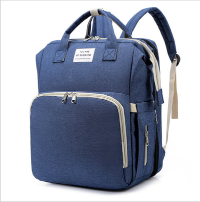 Mochila Maternal Transformable - Bolsa de Dormir Multifuncional para Mamá y Bebé - Image 16