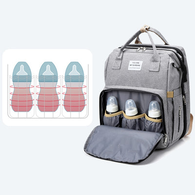 Mochila Maternal Transformable - Bolsa de Dormir Multifuncional para Mamá y Bebé - Image 20