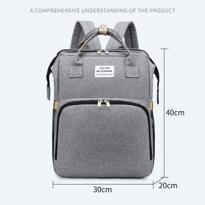 Mochila Maternal Transformable - Bolsa de Dormir Multifuncional para Mamá y Bebé - Image 21