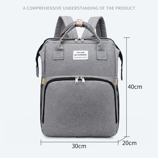 Mochila Maternal Transformable - Bolsa de Dormir Multifuncional para Mamá y Bebé - Image 21