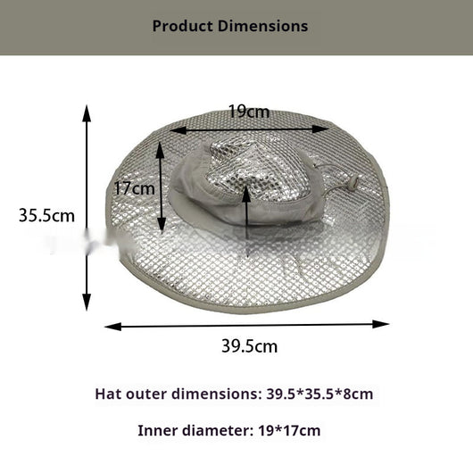 Gorra de Protección Solar con Tecnología de Enfriamiento por Aire - Image 7