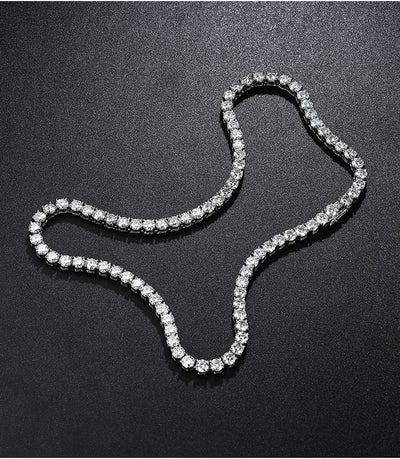 Cadena de Plata Esterlina con Garra Cuádruple Estilo Hip Hop para Hombre - Image 31