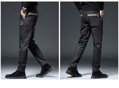 Pantalones Slim Straight con Bordado para Hombre - Image 11