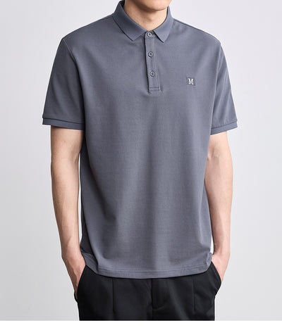 Polo Clásico con Bordado de Letras para Hombre - Image 11