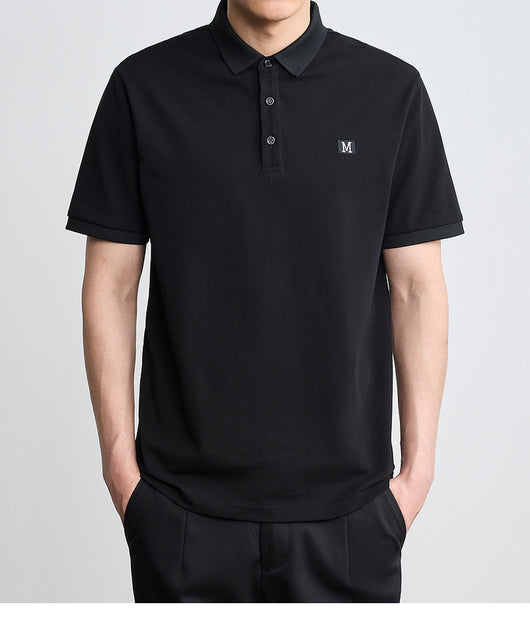 Polo Clásico con Bordado de Letras para Hombre - Image 14
