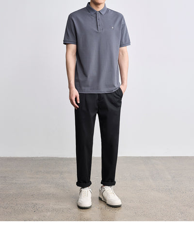 Polo Clásico con Bordado de Letras para Hombre - Image 15