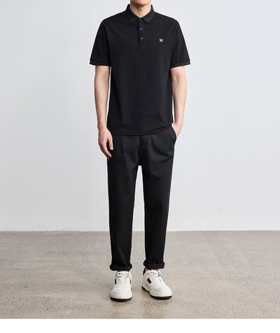Polo Clásico con Bordado de Letras para Hombre - Image 18